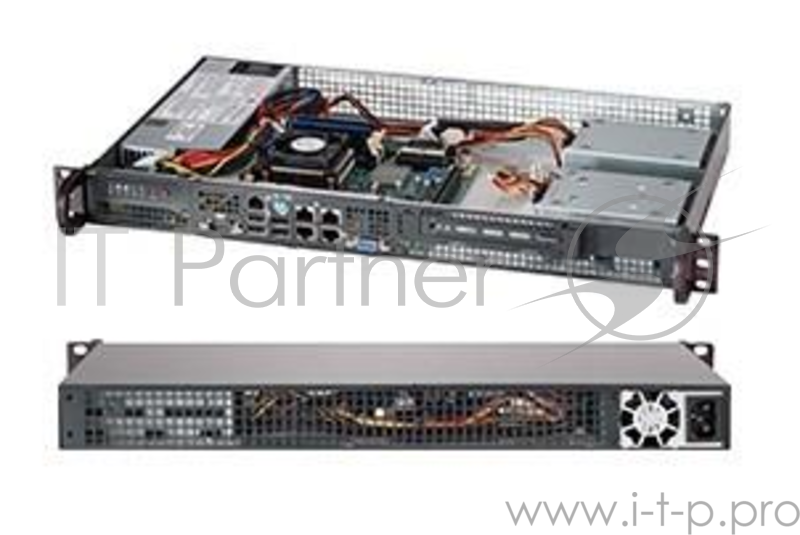 Корпус для сервера 1U 200W BLACK CSE-505-203B SUPERMICRO
