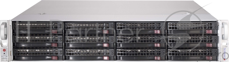 Корпус SuperMicro CSE-826BE1C-R741JBOD 2x740W черный