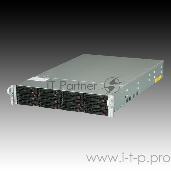 Корпус SUPERMICRO SuperКорпус 826BE16-R920LPB, 2U, Extended ATX, PSU installedinstalled 2 x 920Вт (1+1), Черный