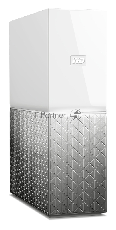 Дисковый массив Western Digital WDBVXC0080HWT-EESN Сетевое хранилище My Cloud Home, 8Тб