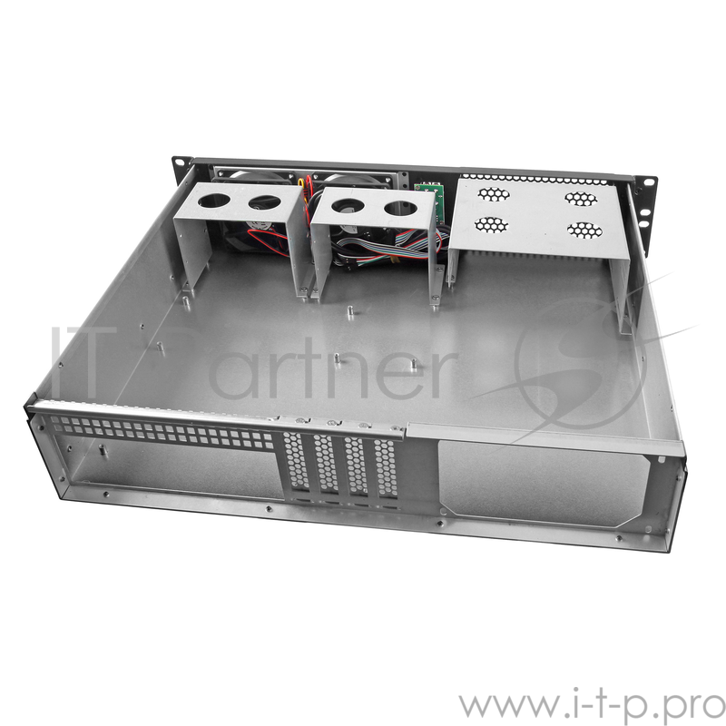 Корпус Exegate EX264269RUS Серверный корпус Exegate Pro 2U390-04 <RM 19, высота 2U, глубина 390, без БП, USB>