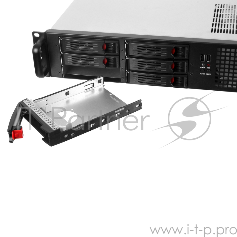 Серверный корпус Exegate Pro 2U660-HS06 <RM 19, высота 2U, глубина 660, БП 700ADS, 6xHotSwap, USB>