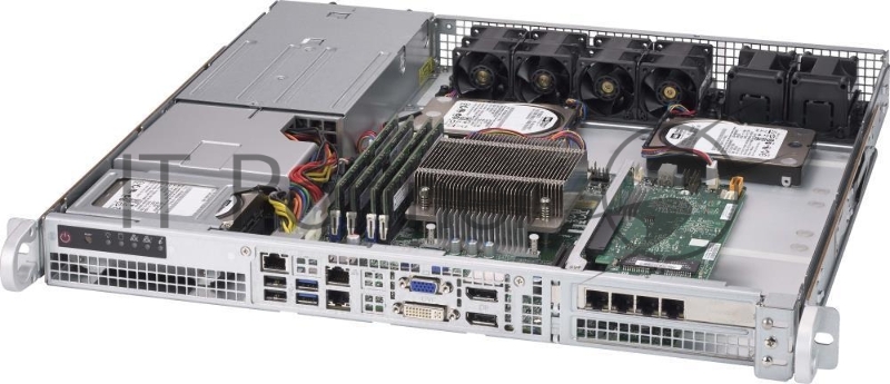 Корпус для сервера 1U 400W CSE-515-R407 SUPERMICRO