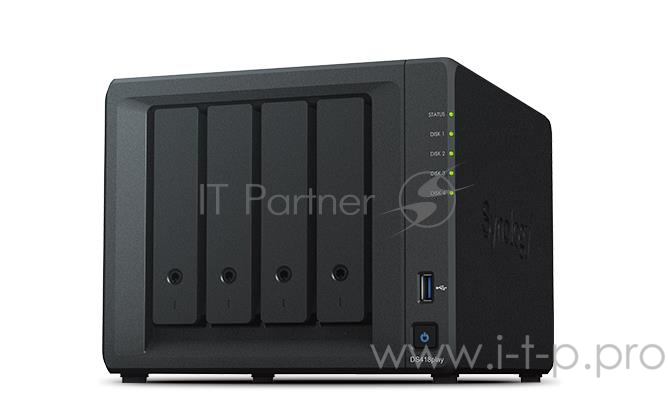 СХД настольное исполнение 4BAY NO HDD USB3 DS418PLAY SYNOLOGY