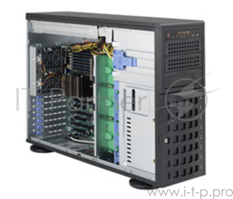 Корпус SuperMicro CSE-745BAC-R1K28B2 Tower/4U, E-ATX, 1280 W 80 Plus Platinum, 8x 3.5