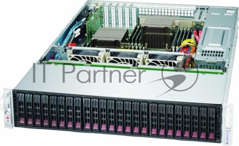 Корпус компьютерный Supermicro Chassis Rack 2U/24x2.5