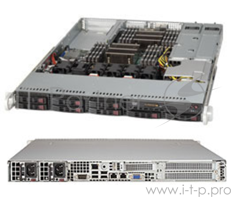 Корпус SuperMicro CSE-113AC2-R706WB2 8x2.5