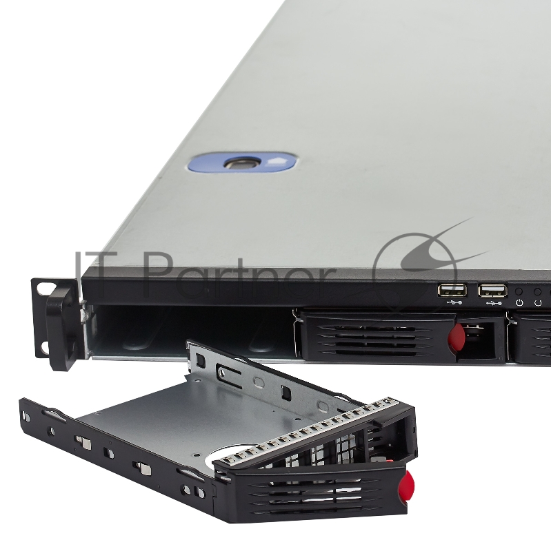 Серверный корпус Exegate Pro 1U660-HS04 <RM 19, высота 1U, глубина 660, БП 350ADS, 4xHotSwap, USB>