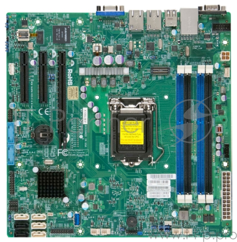 Материнская плата Supermicro MBD-X10SLM-F-O