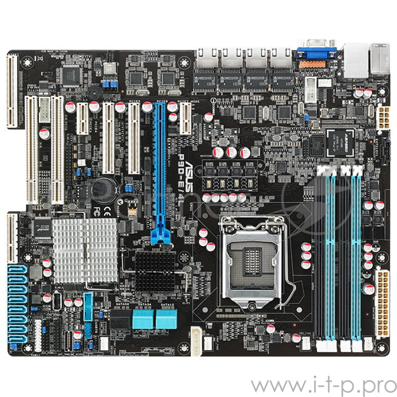 материнская плата ASUS Материнская плата P9D-E / 4L (RTL) { LGA1150 <C224> PCI-E+SVGA+4xGbLAN SATA RAID ATX 4DDR-III }