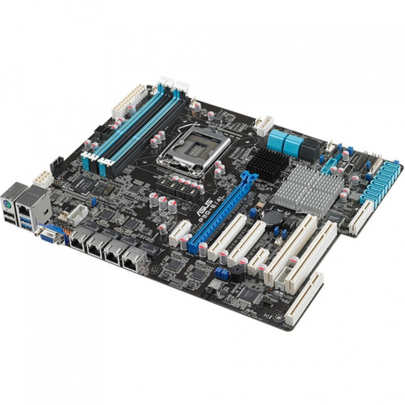 материнская плата ASUS Материнская плата P9D-E / 4L (RTL) { LGA1150 <C224> PCI-E+SVGA+4xGbLAN SATA RAID ATX 4DDR-III }