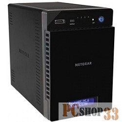Дисковый массив NETGEAR RN21400-100NES Сетевое хранилище 4xHDD 2,5