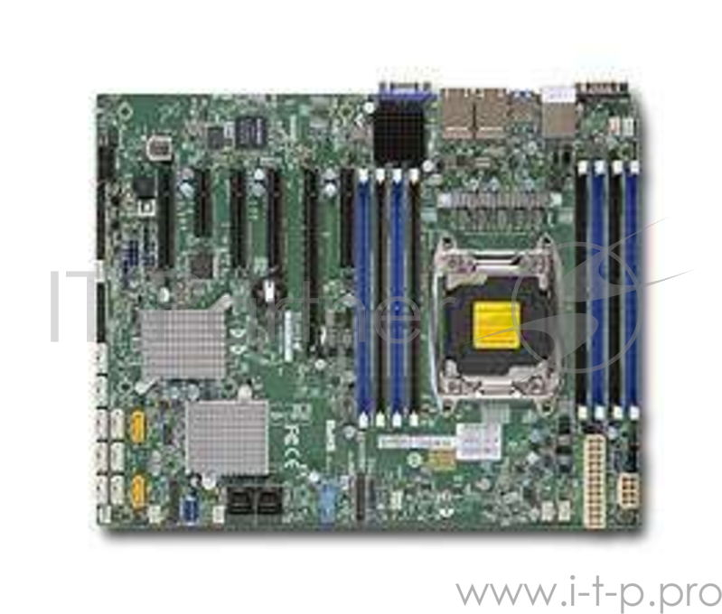 Материнская Плата SuperMicro MBD-X10SRH-CLN4F-O Soc-2011 iC612 ATX 8xDDR4 10xSATA3 SATA RAID iI350-AM4 4xGgbEth, RTL