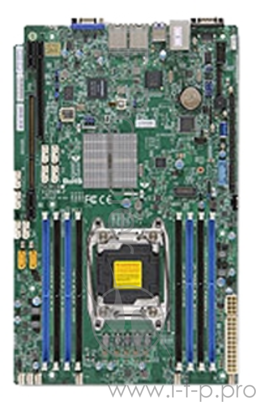Материнская Плата Supermicro Motherboard 1xCPU X10SRW-F E5-2600/1600v3/ UpTo8DIMM/ 10xSATA3/ C612 RAID 0/1/5/10/ 2xGE/ 1xPCIx8(in x16), 1xPCIx32 Left Riser slot (8.15