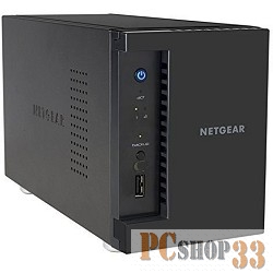 Дисковый массив NETGEAR RN21200-100NES Сетевое хранилище 2xHDD 2,5