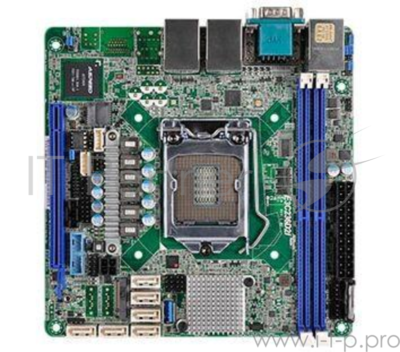Материнская плата SERVER MB C236 S1151 MITX/E3C236D2I ASROCK