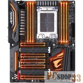 Материнская плата X399 AORUS Gaming 7, Socket TR4, X399, 8xDDR4-2400, 5xPCI-Ex16, 8xSATA3,(RAID 0/1/5/10) 3xM.2, 8 Ch Audio, 1xGLan, 1xKiller™GLan, Wi-Fi, (0+4)xUSB2.0, (8+4)xUSB3.1, 1xUSB3.1 Type-C™, 1xPS/2, ATX, RTL, {}