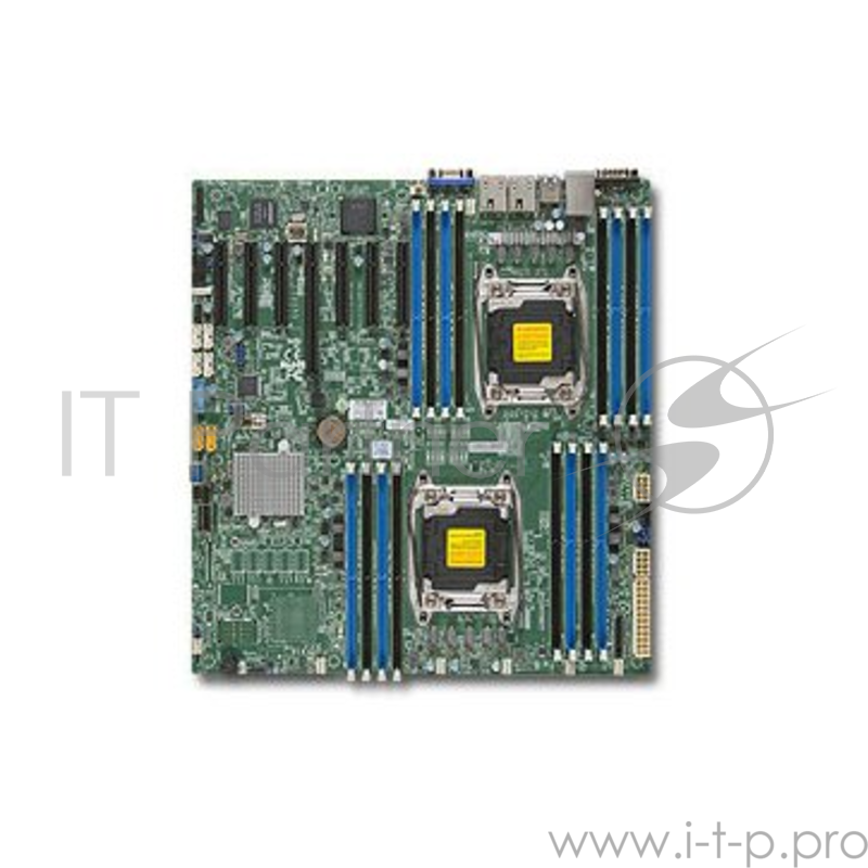 Серверная материнская плата SuperMicro MBD-X10DRH-I - motherboard - extended ATX - LGA2011-v3 Socket - C612 Box Motherboard