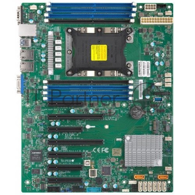 Материнская плата MBD-X11SPL-F-O upermicro Motherboard 1xCPU X11SPL-F Xeon Scalable TDP 165W/ 8xDIMM/ 8xSATA/ C621 RAID 0/1/5/10/ 2xGE/ 2xPCIex8(16), 4xPCIex8,1xPCIex4/ M.2(ATX)