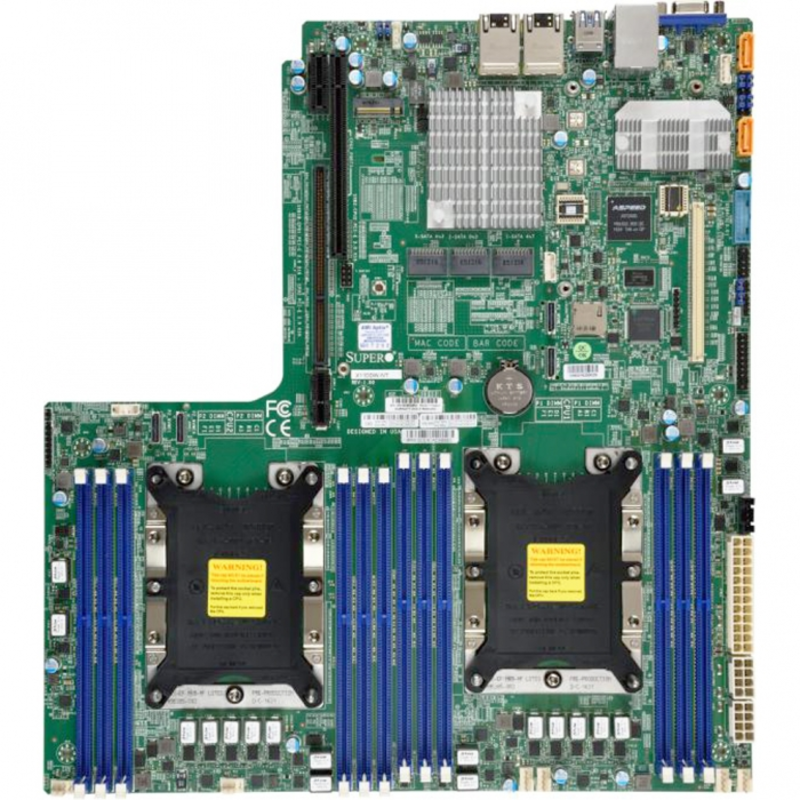 Серверная материнская плата Supermicro MBD-X11DDW-NT-O RTL
