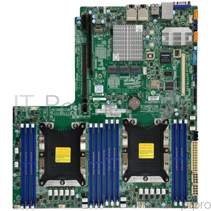 Серверная материнская плата SuperMicro X11DDW-L Motherboard bulk