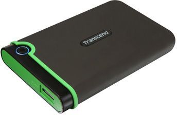 Носитель информации Transcend Portable HDD 2Tb StoreJet TS2TSJ25M3S {USB 3.0, 2.5