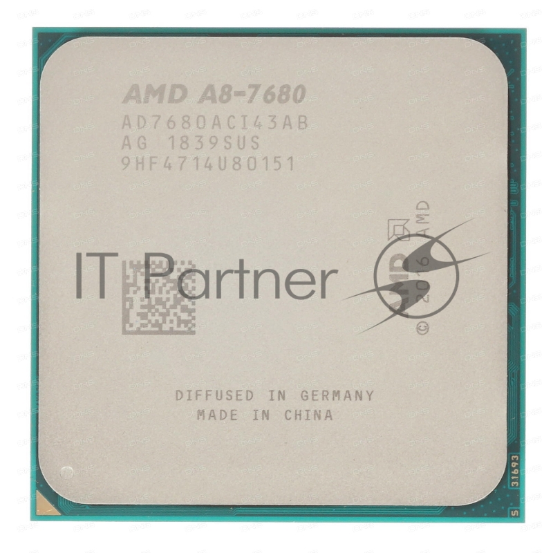 Процессор AMD CPU Desktop A8 4C/4T 7680 (3.8GHz,2MB,65W,FM2+) tray, Radeon R7 Series