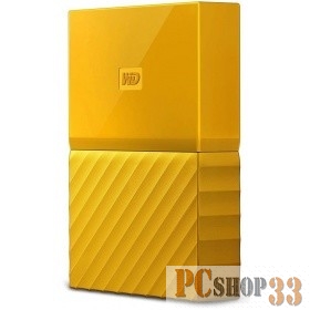 Носитель информации WD Portable HDD 4Tb My Passport WDBUAX0040BYL-EEUE {USB3.0, 2.5