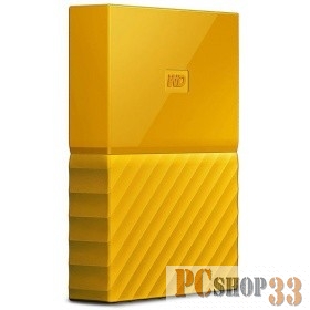 Носитель информации WD Portable HDD 4Tb My Passport WDBUAX0040BYL-EEUE {USB3.0, 2.5