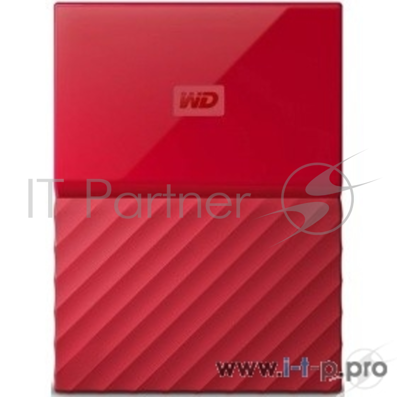 Носитель информации WD Portable HDD 4Tb My Passport WDBUAX0040BRD-EEUE {USB3.0, 2.5