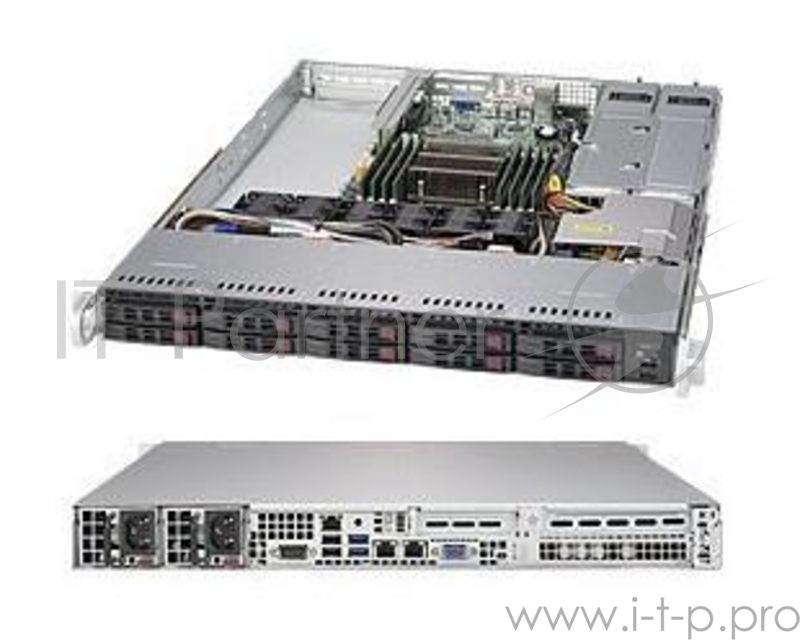 Платформа SuperMicro SYS-1018R-WC0R x10 2.5