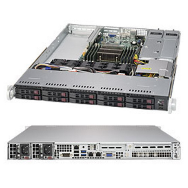 Платформа SuperMicro SYS-1018R-WC0R x10 2.5