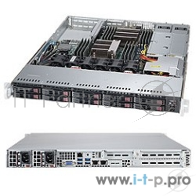 Платформа SYS-1028R-WC1RT, X10DRW-iT, 116AC-R706WB