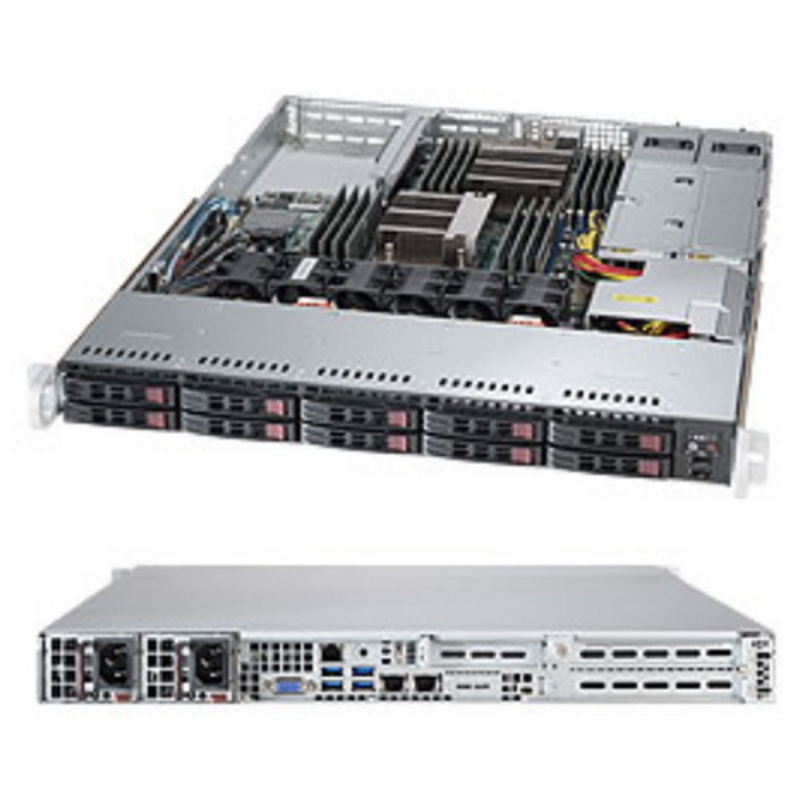 Платформа SYS-1028R-WC1RT, X10DRW-iT, 116AC-R706WB