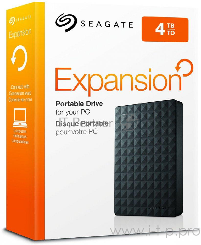 Носитель информации Seagate Portable HDD 4Tb Expansion STEA4000400 {USB 3.0, 2.5