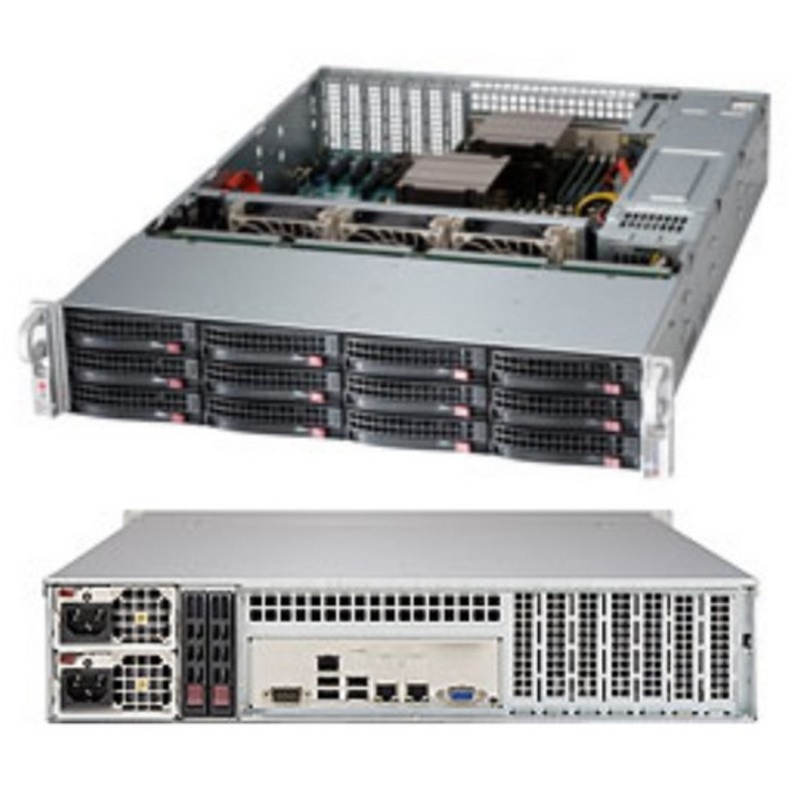 Платформа SuperMicro SSG-6028R-E1CR12T x12 LSI3108 2x920W (SSG-6028R-E1CR12T)