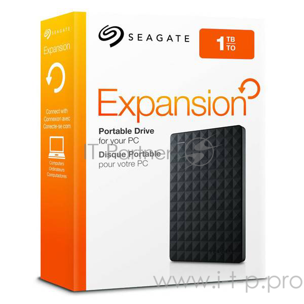 Носитель информации Seagate Portable HDD 1Tb Expansion STEA1000400 {USB 3.0, 2.5