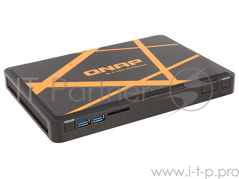 Сетевой накопитель TBS-453A-4G-960GB Сетевой RAID-накопитель, 960 Гбайт , HDMI-порт. Четырехъядерный Intel Celeron N3150 1,6 ГГц, 4 Гбайт.