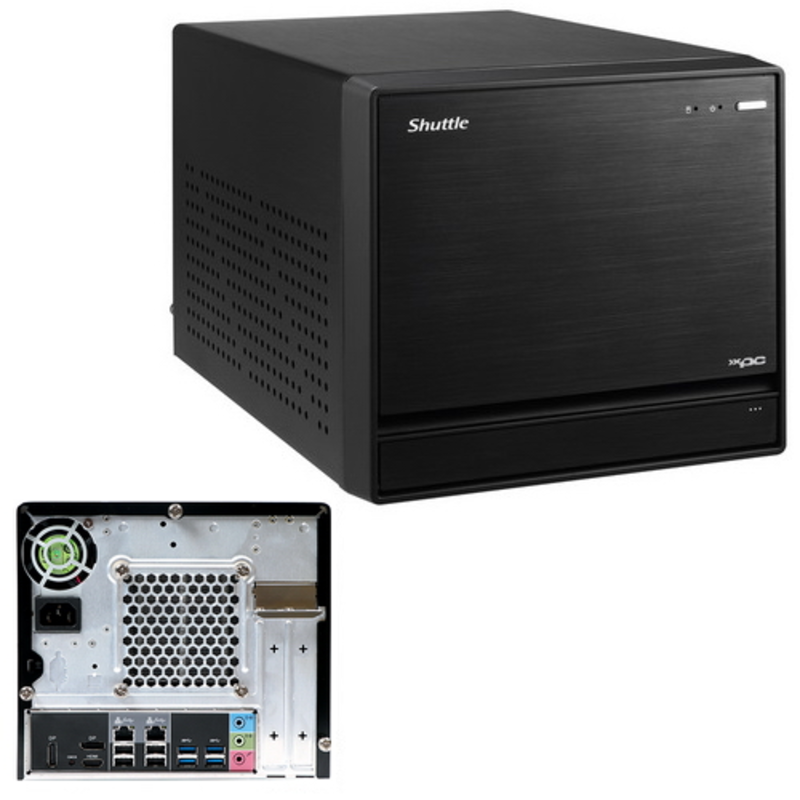 Платформа-miniPC SHU-SZ270R8 black SZ270R8 Intel Z270/Support Intel Skylake CPU/DDR4 2133 (Max 64GB), DUALGB Lan, 8CH, M.2 X1, Half size Mini-PCIE slot/ PCI-E x16, PCI-E x4/Triple Display, 500W, {4}