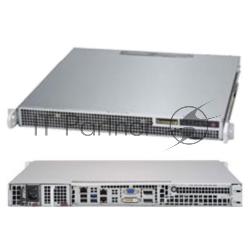 Серверная платформа SYS-1019S-M2 1U, LGA1151, Intel Q170, 4 x DDR4, 2 x 2.5