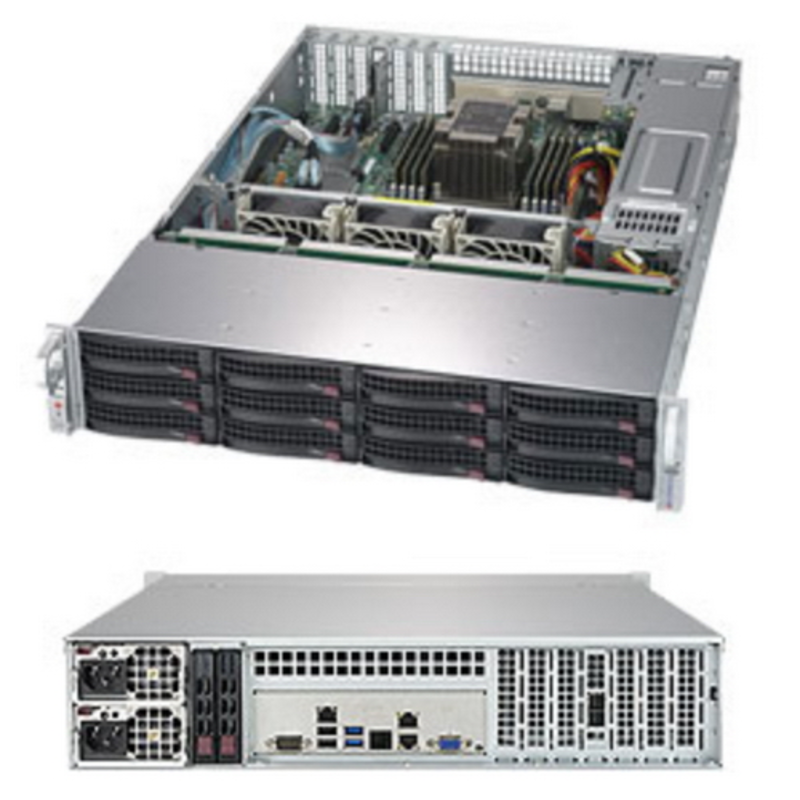 Серверная платформа 2U SAS/SATA SSG-5029P-E1CTR12L SUPERMICRO