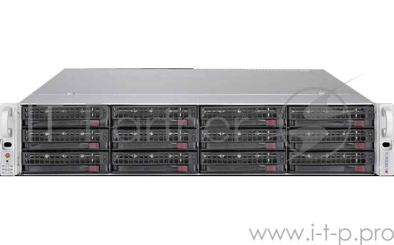 Платформа SuperMicro SSG-6029P-E1CR12T x12 LSI3108 10G 2P 2x1200W