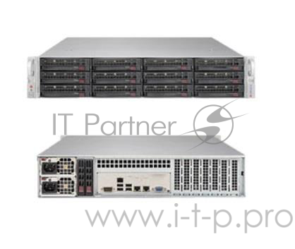 Платформа SuperMicro SSG-6029P-E1CR12T x12 LSI3108 10G 2P 2x1200W