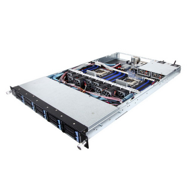Серверная платформа Gigabyte R180-F2A Dual Socket 1U Rackmount Server, E5-2600 V3 / V4, 24 x RDIMM, 10 x 2.5