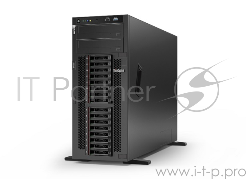 Сервер Lenovo TS TCh ThinkSystem ST550 Tower 4U,Xeon 4110 8C (2.1GHz/85W),16GB/1Rx4 RDIMM,noHDD 2,5
