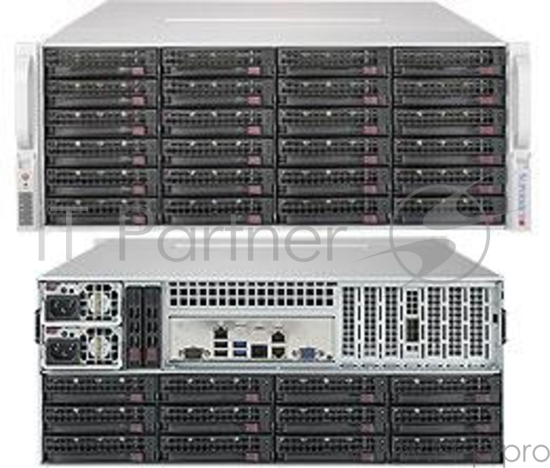 Серверная платформа SSG-5049P-E1CTR36L 4U X11SPH-nCTF, CSE-847BE1C-R1K23LPB