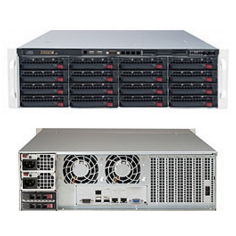 Платформа SuperMicro SSG-6039P-E1CR16L x16 LSI3008 10G 2P 2x1200W