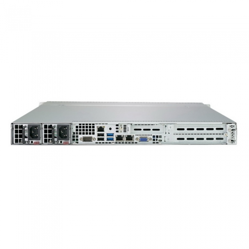 Supermicro server barebone SYS-5019C-WR 1U, Single Socket H4 E-2100 series, 4 DIMM slots, 4 Hot-swap 3.5