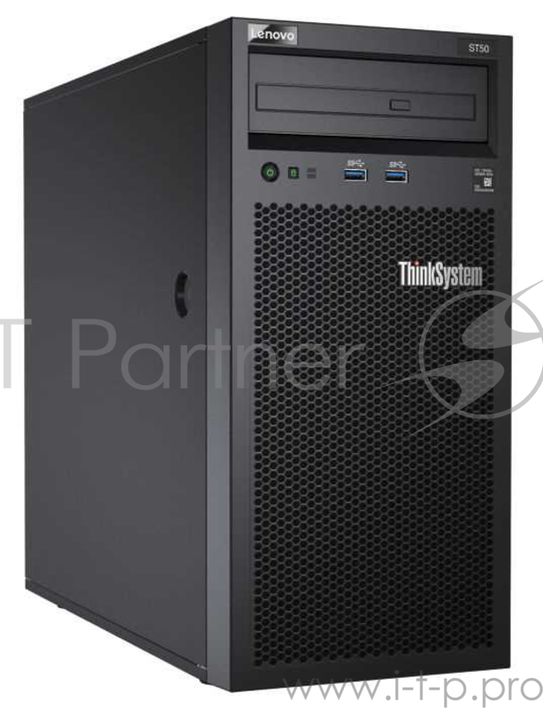Сервер Lenovo ThinkSystem ST50 1xE-2124G 1x8Gb x8 2x2Tb 7.2K (7Y48A007EA)