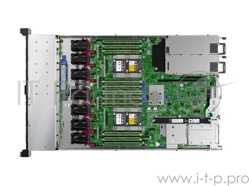 Сервер DL360Gen10 2x5220 (2.2GHz-24.75MB) 16-Core (2 max) / iLO Adv / 2x32GB (DDR4-2933) RDIMM / P408i-a (2Gb) FBWC / HP-SAS/SATA (8/8 SFF max) / 4 RJ-45 2x10/25Gb / 2(2) 800W HotPlug RPS Platinum Halogen / 3-3-3 war